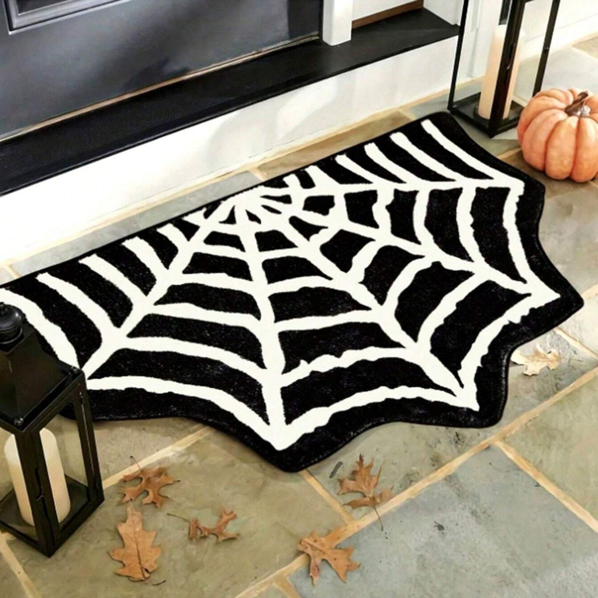Black Halloween Bat Rug Non Sl - Outdoor Camping Kitchen Setup recensie en prijs