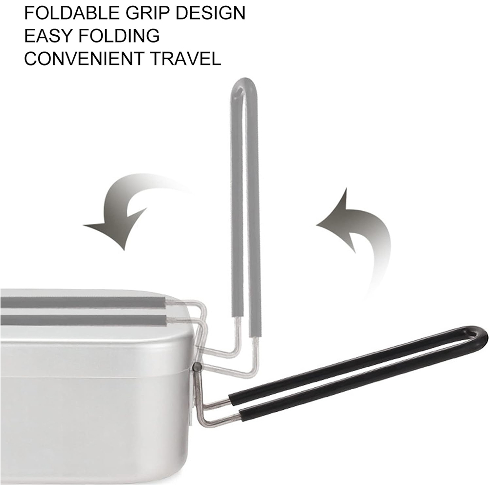 800ML Aluminum Lunch Boxes Out - Camp Cooking Set recensie en prijs