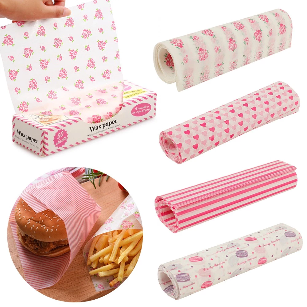 50pcs Food Grade Wax Paper Cam - Outdoor Camping Food recensie en prijs