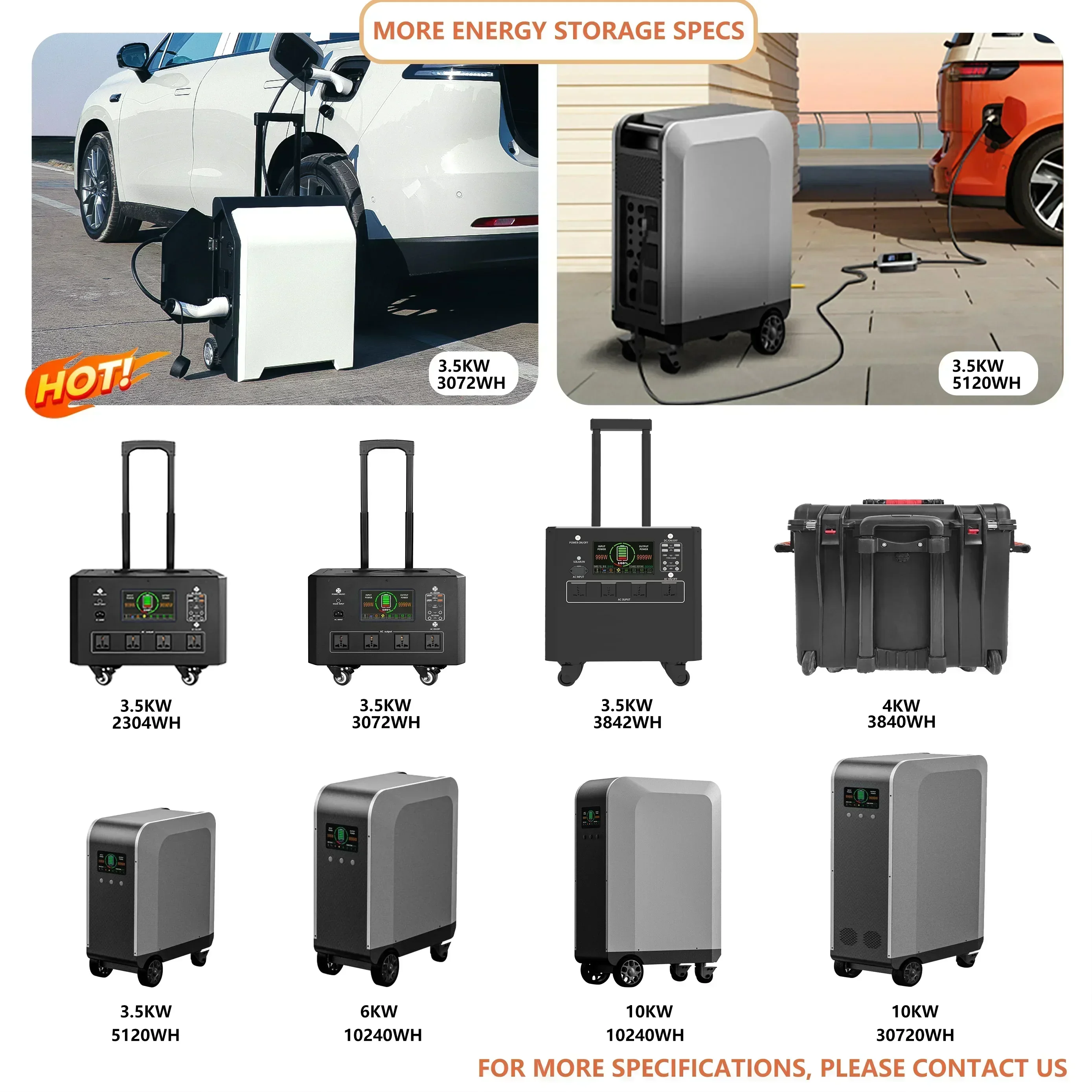 2025New 3.5kW 6kw 10kw Portabl - Portable Power Station recensie en prijs