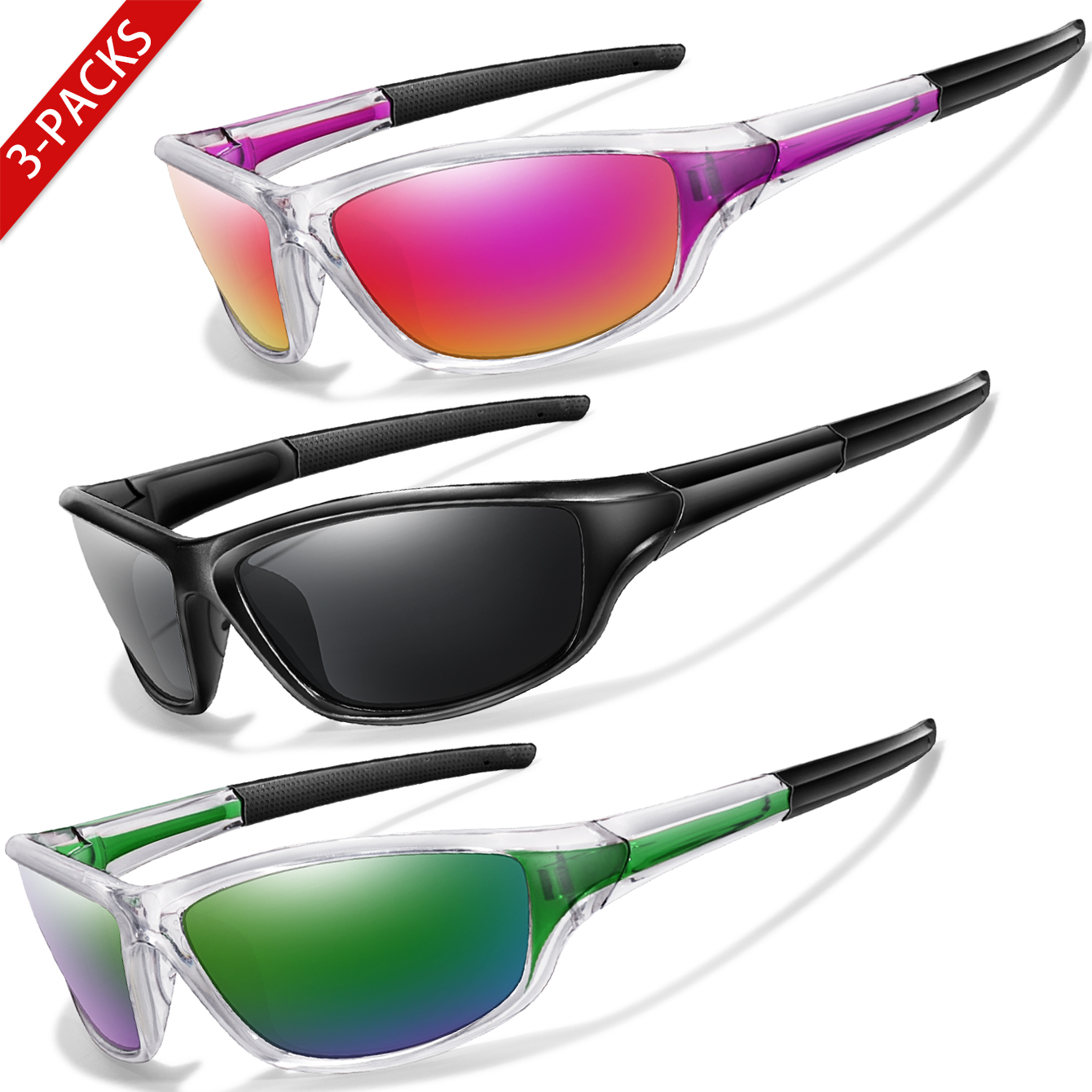 3 PCS Brand Polarized Cycling  - Outdoor Camping Brand recensie en prijs