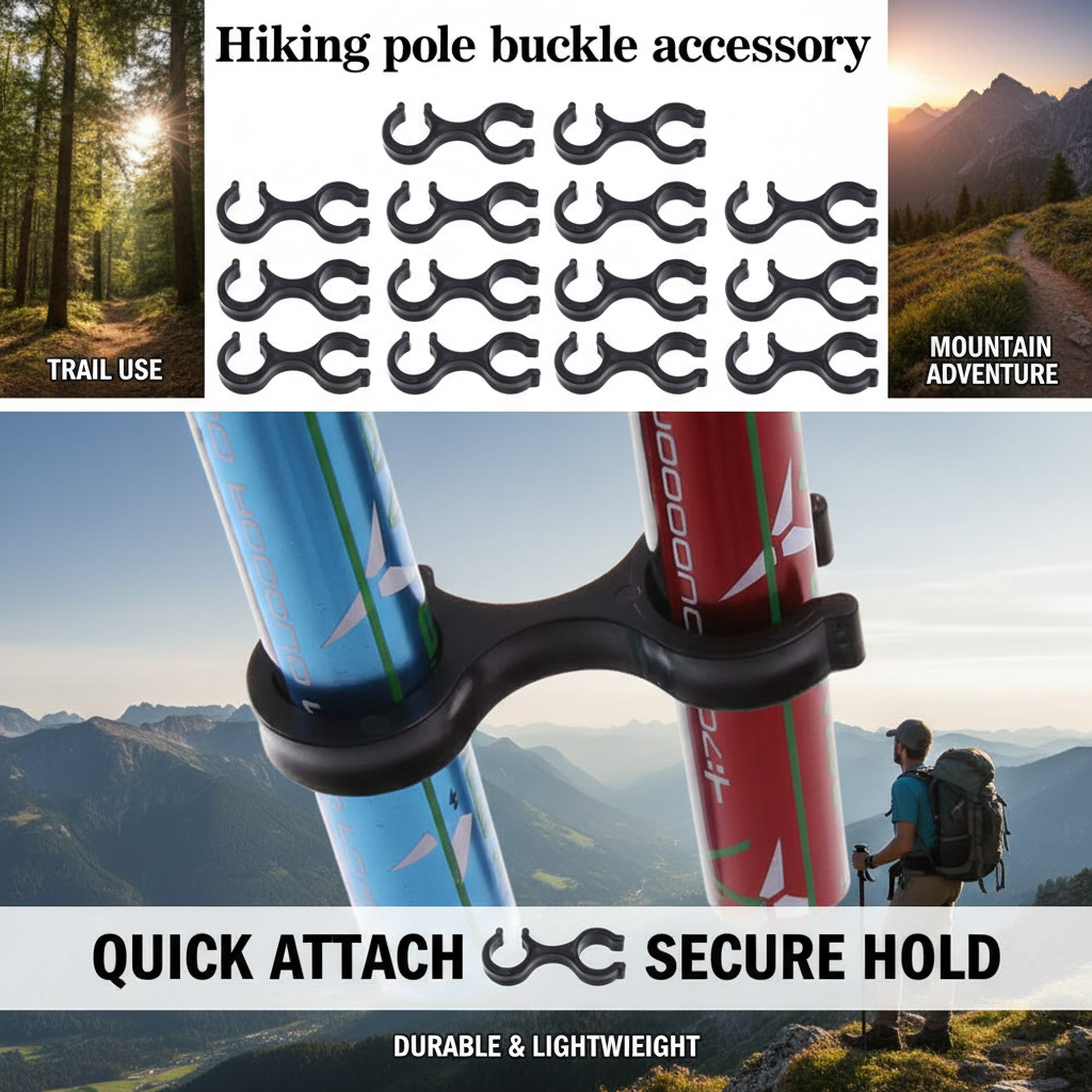 10pcs Black Hiking Poles with  - Outdoor Camping Utensils recensie en prijs