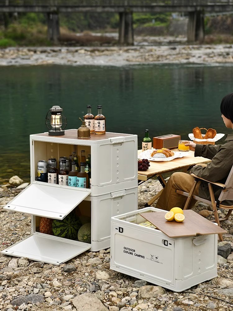 Outdoor Storage Box with Woode - Outdoor Camping Vehicle recensie en prijs