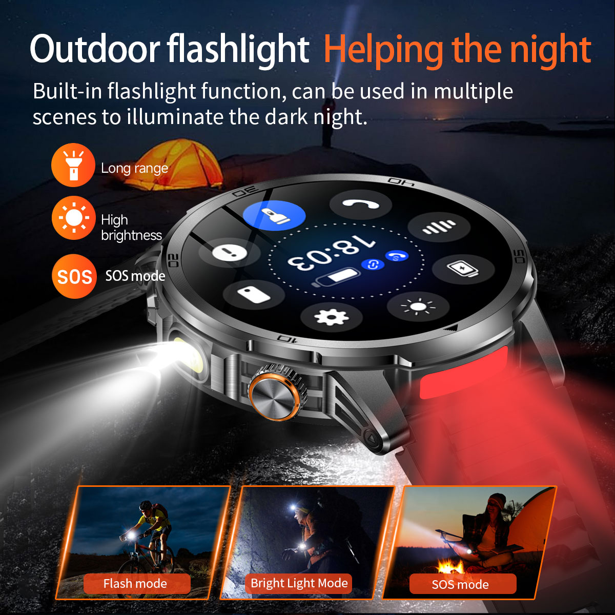 2026 New  Outdoor Smart Watch  - Outdoor Camping Japan recensie en prijs