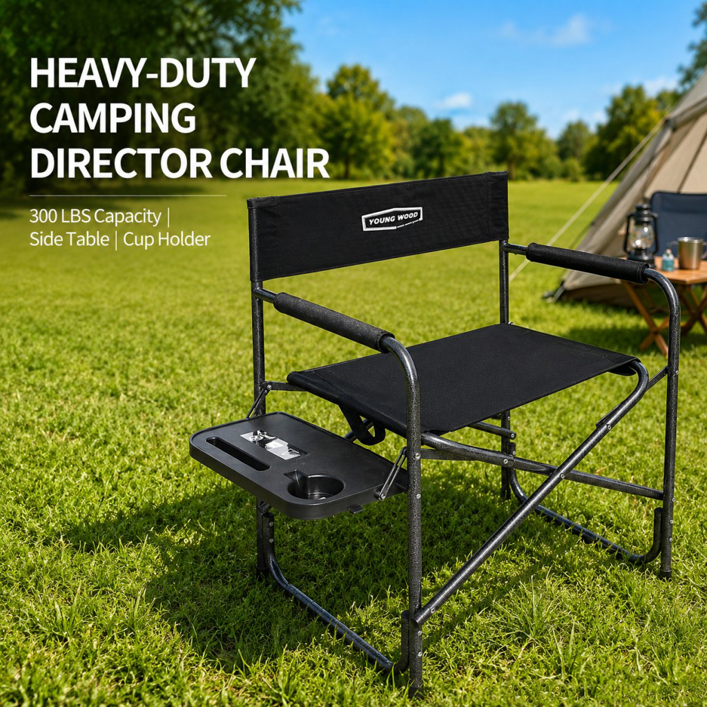 2PCS Portable Outdoor Chair wi - Outdoor Camping Folding Table recensie en prijs