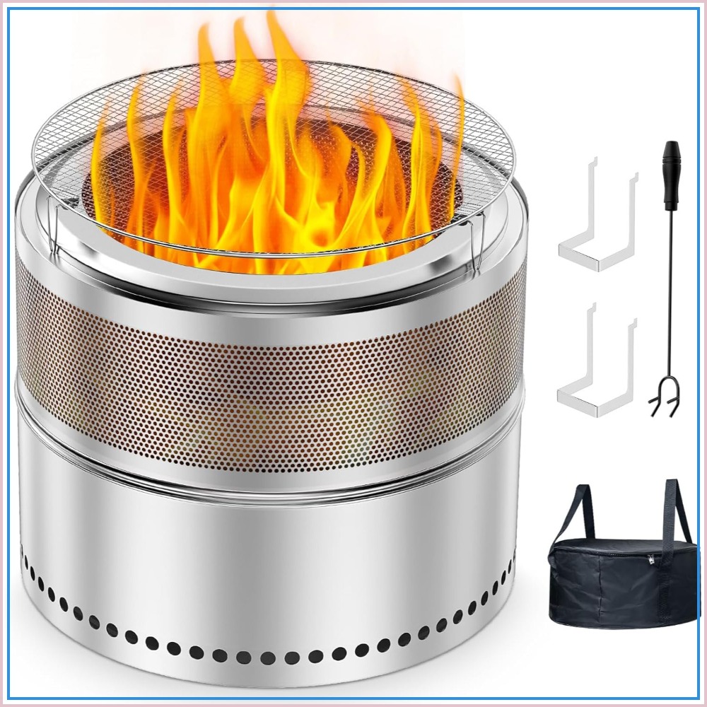 Smokeless Fire Pit Outdoor, 20 - Outdoor Camping Grill recensie en prijs