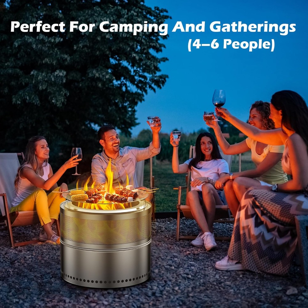Smokeless Fire Pit Outdoor, 20 - Outdoor Camping Grill recensie en prijs