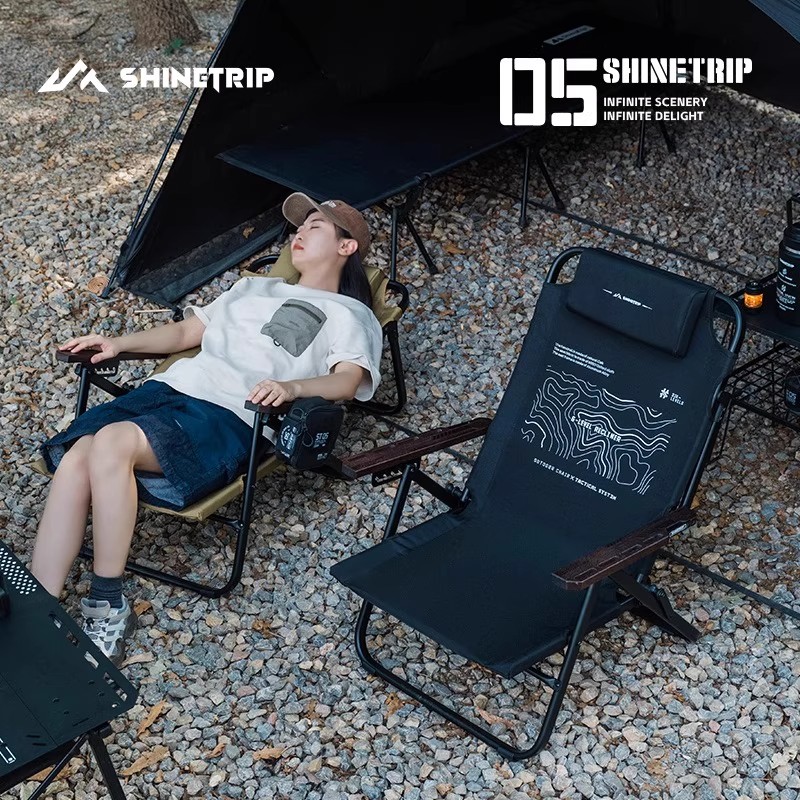 ShineTrip Outdoor Folding Loun - Outdoor Camping High Chair recensie en prijs