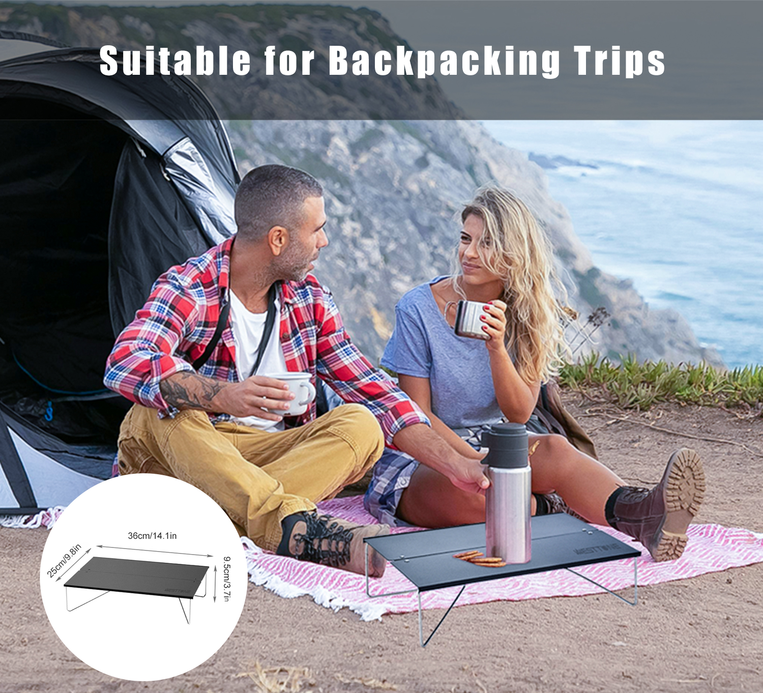 WESTTUNE Compact Mini Camping  - Outdoor Camping Folding Table recensie en prijs