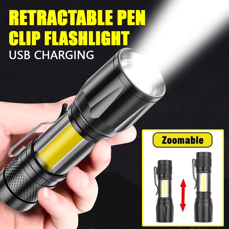 Mini LED Flashlight COB Floodl - Outdoor Camping Light Portable recensie en prijs