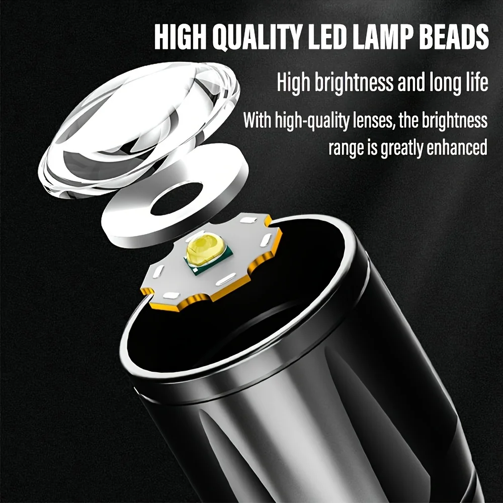 Mini LED Flashlight COB Floodl - Outdoor Camping Light Portable recensie en prijs
