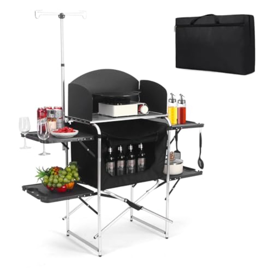 Camping Kitchen Table for Outd - Outdoor Camping Kitchen Setup recensie en prijs
