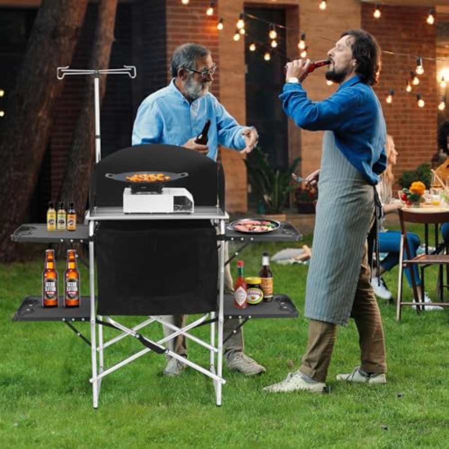 Camping Kitchen Table for Outd - Outdoor Camping Kitchen Setup recensie en prijs