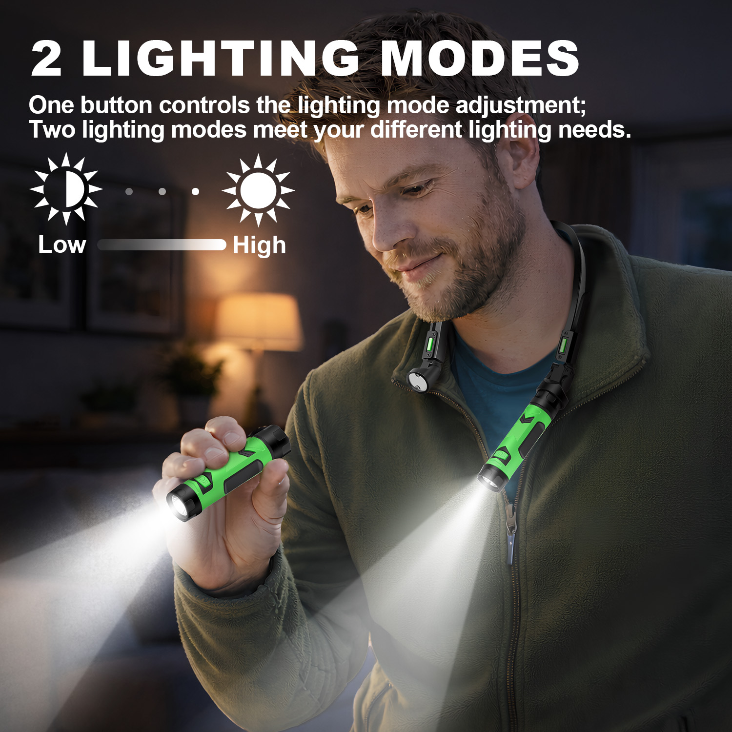 USB Rechargeable LED Neck Ligh - Outdoor Camping Bbq recensie en prijs