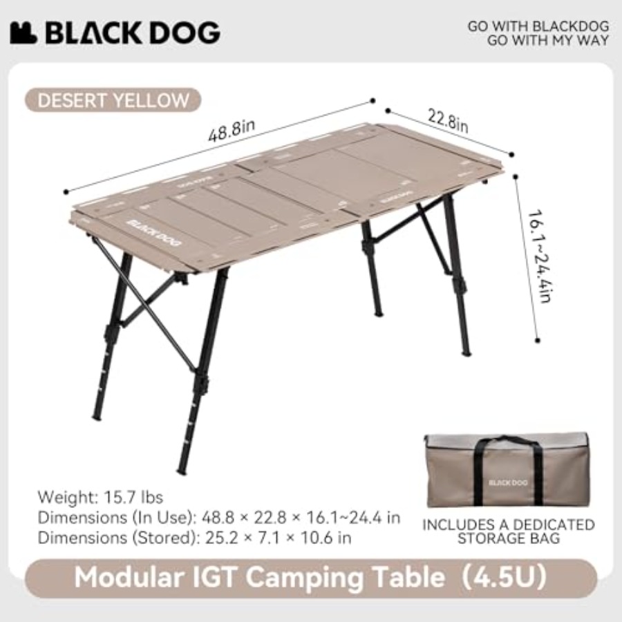 4.5U IGT Camping Table, Foldin - Camp Table Folding recensie en prijs