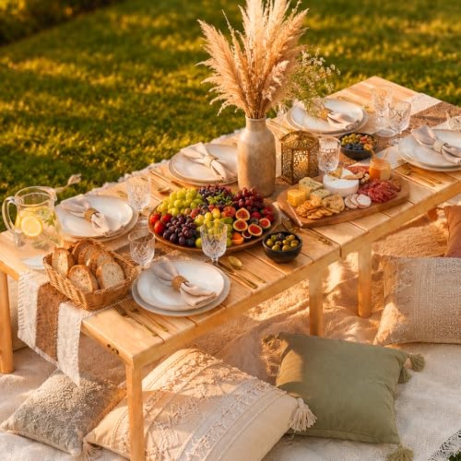60x30 Low Folding Picnic Table - Camp Table Folding recensie en prijs