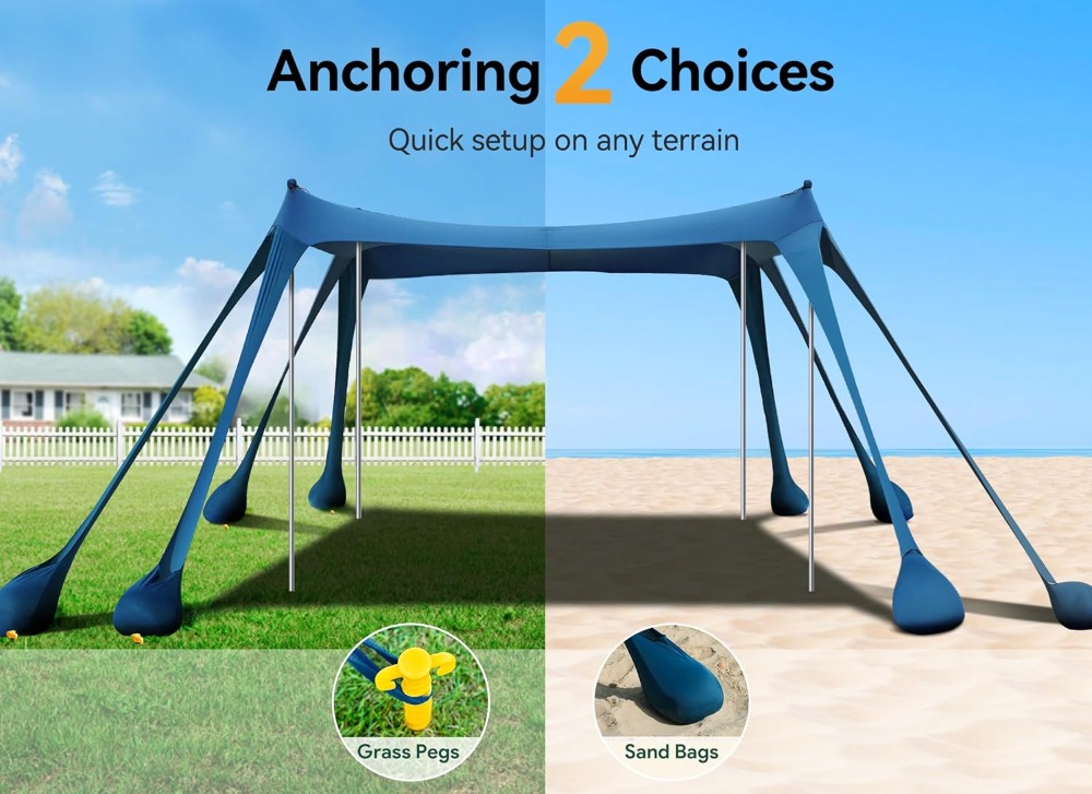 Beach Tent Canopy Sun Shade UP - Outdoor Camping Canopy recensie en prijs