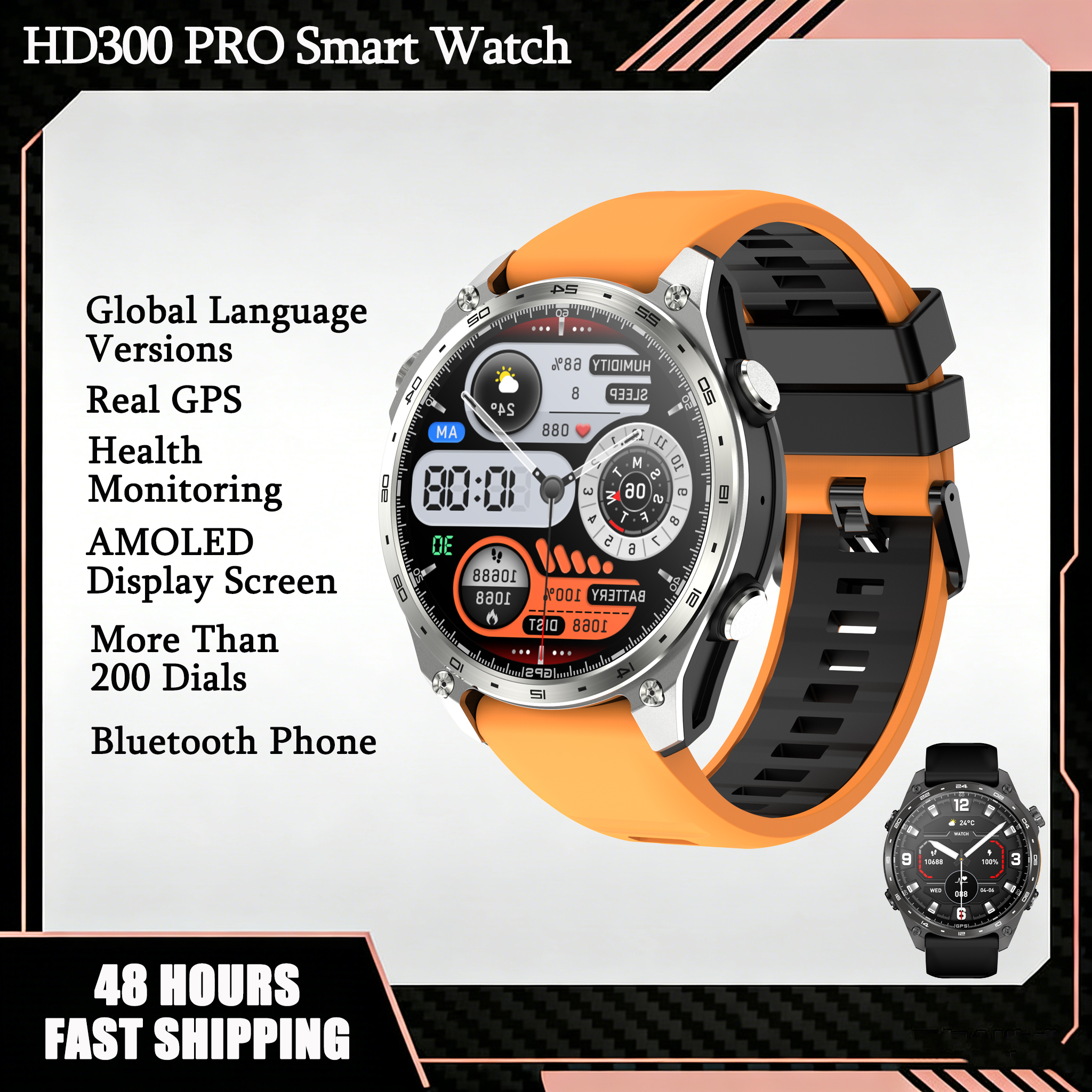 GPS Smart Watch for Outdoor HD - Outdoor Camping Japan recensie en prijs