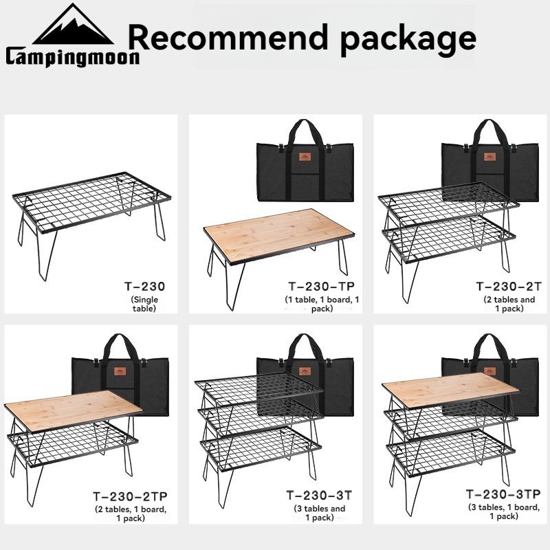 CAMPINGMOON T-230 Portable Mul - Outdoor Camping Folding Table recensie en prijs