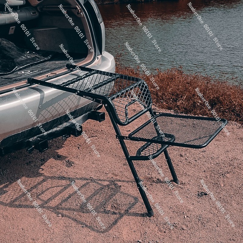 Outdoor Folding Ladder and Tab - Camp Table Folding recensie en prijs