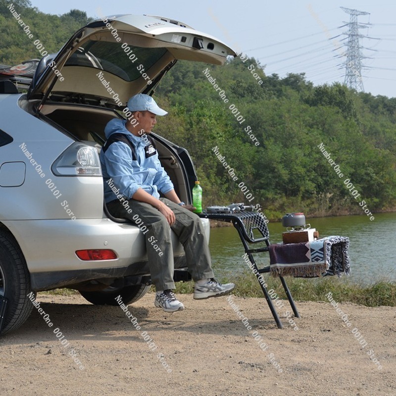 Outdoor Folding Ladder and Tab - Camp Table Folding recensie en prijs