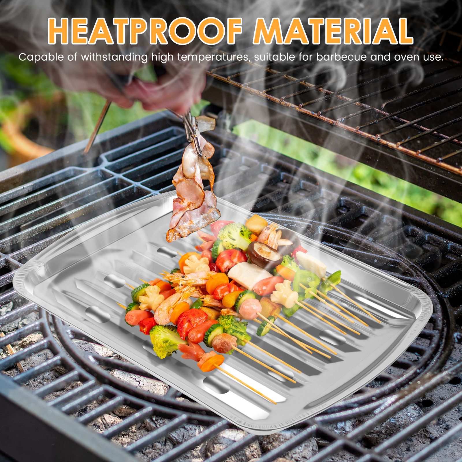 Aluminum Foil Trays Non-Stick  - Outdoor Camping Food recensie en prijs