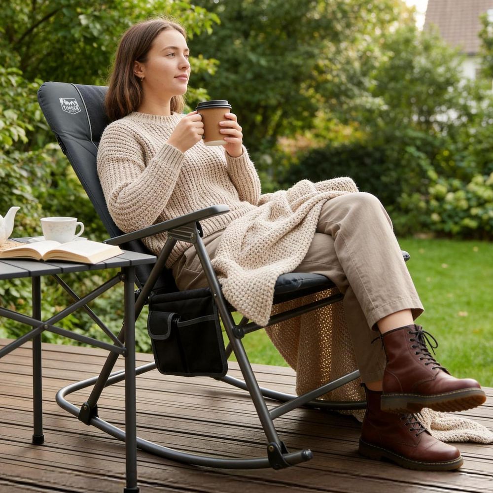 Oversized Folding Rocking Camp - Outdoor Camping High Chair recensie en prijs