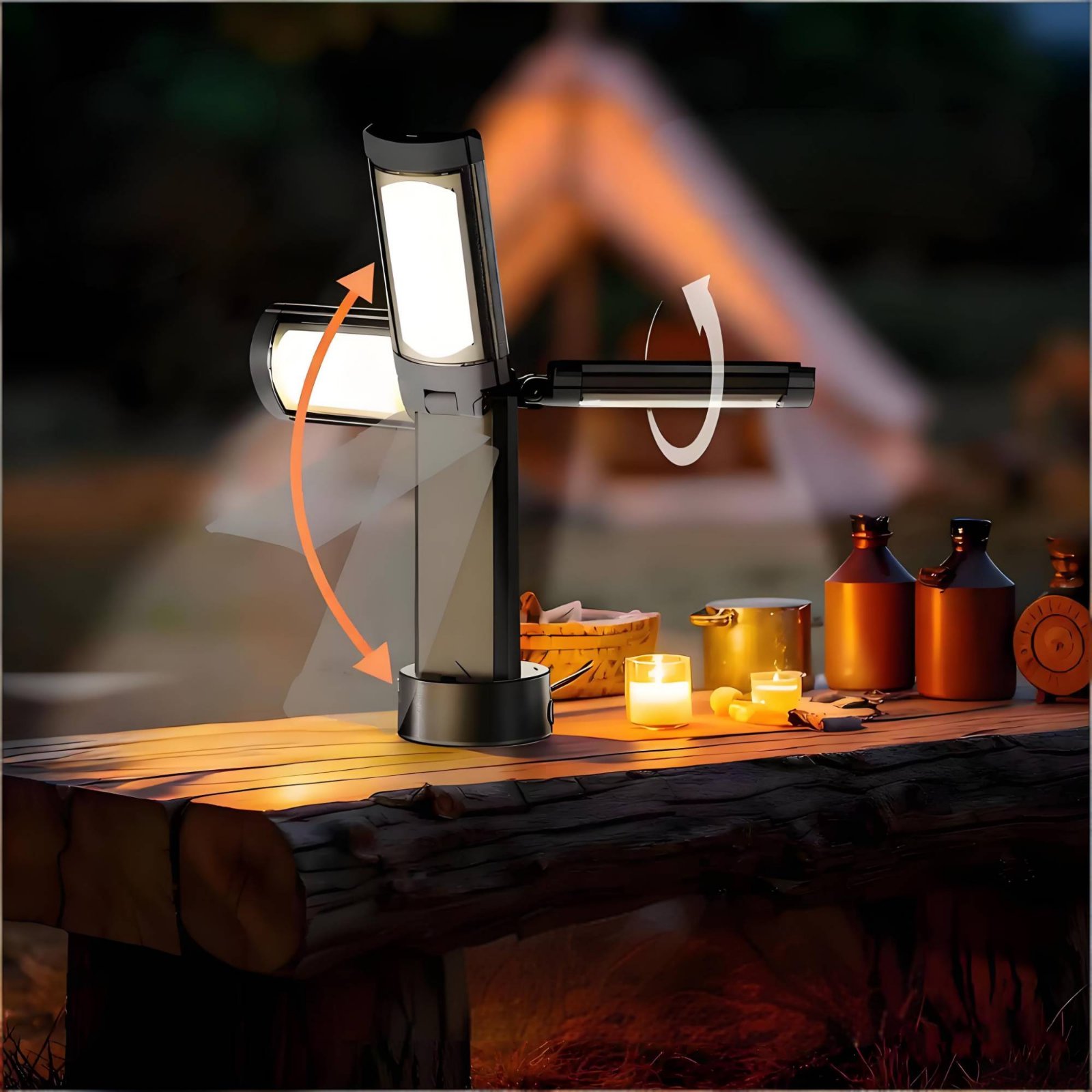 Telescopic Tent Lamp Adjustabl - Outdoor Camping Light Portable recensie en prijs