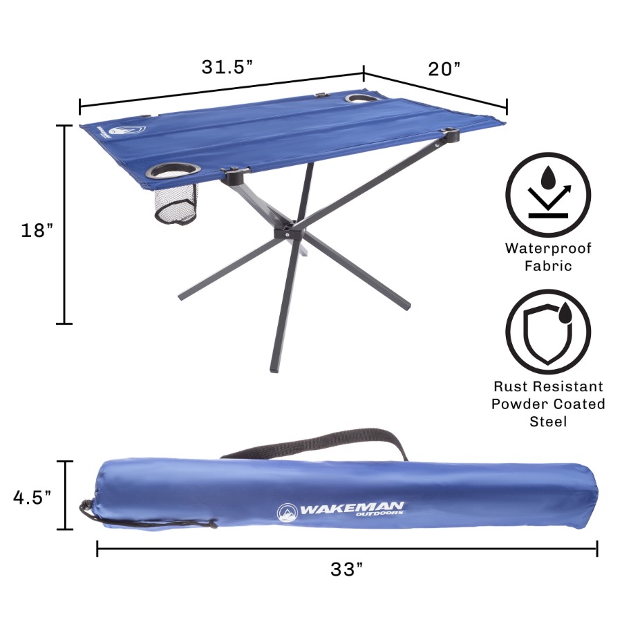 Outdoor Folding Camp Table wit - Outdoor Camping Folding Table recensie en prijs