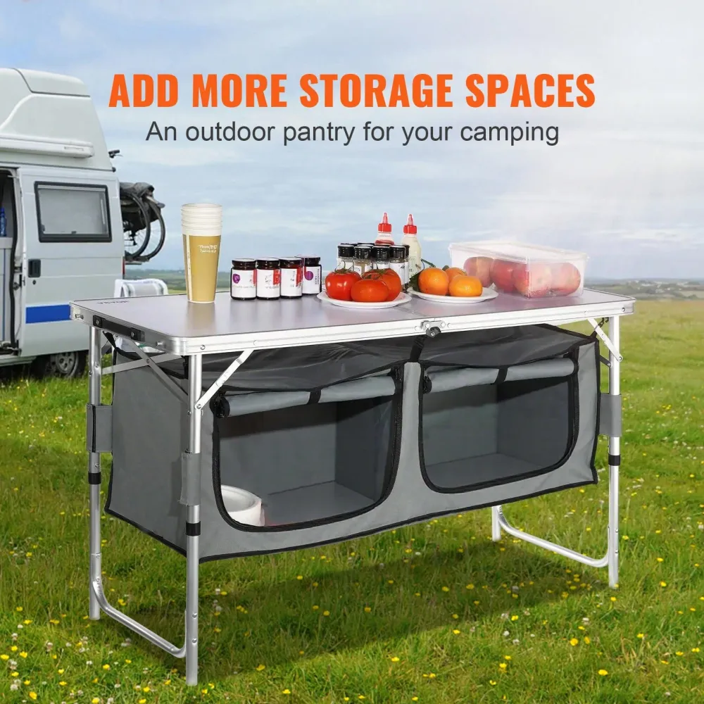 Kitchen Table, Quick SetUp Fol - Outdoor Camping Kitchen Setup recensie en prijs
