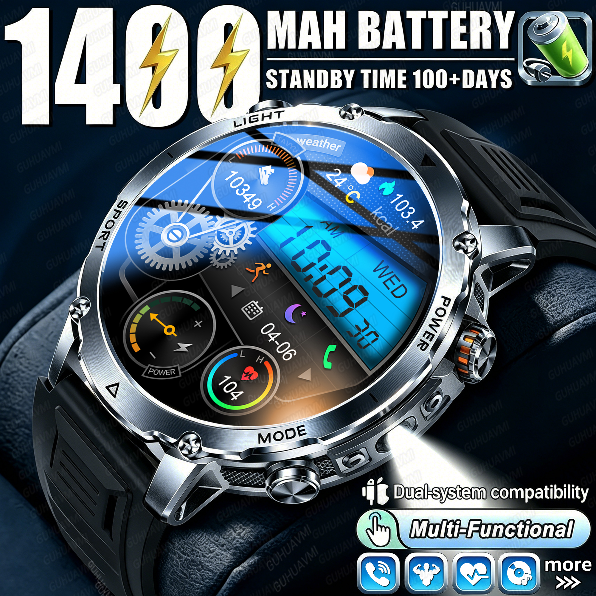 Newly Durable 1400mAh Large Ba - Outdoor Camping Japan recensie en prijs