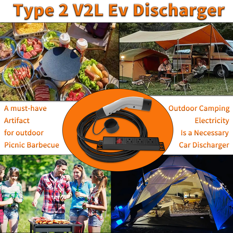WUFEN Portable Type 2 V2L Cabl - Outdoor Camping Vehicle recensie en prijs