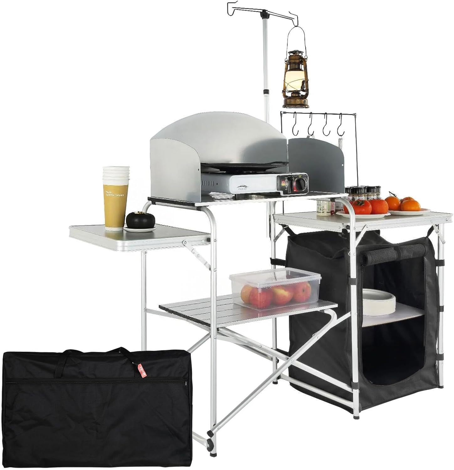 Camping Kitchen Table, Folding - Outdoor Camping Cooking Table recensie en prijs