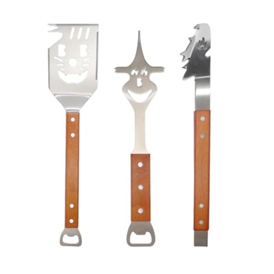 7 in 1 Stainless Steel BBQ Acc - Camp Cooking Set recensie en prijs