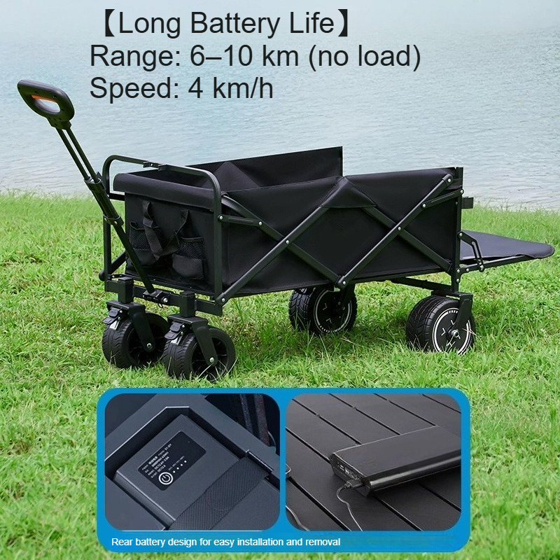 Electric Camping Cart, Foldabl - Outdoor Camping Trailer recensie en prijs
