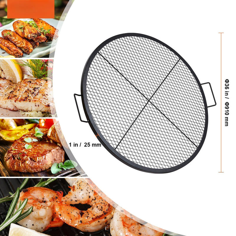 Black Round Cooking Grid 36 In - Outdoor Camping Bbq recensie en prijs