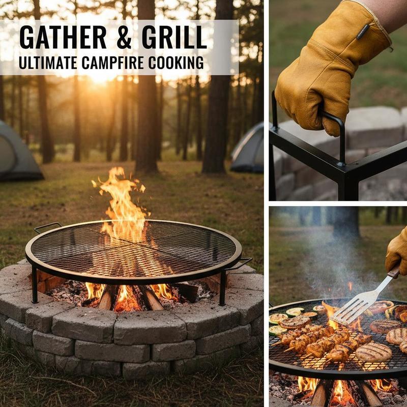 Black Round Cooking Grid 36 In - Outdoor Camping Bbq recensie en prijs