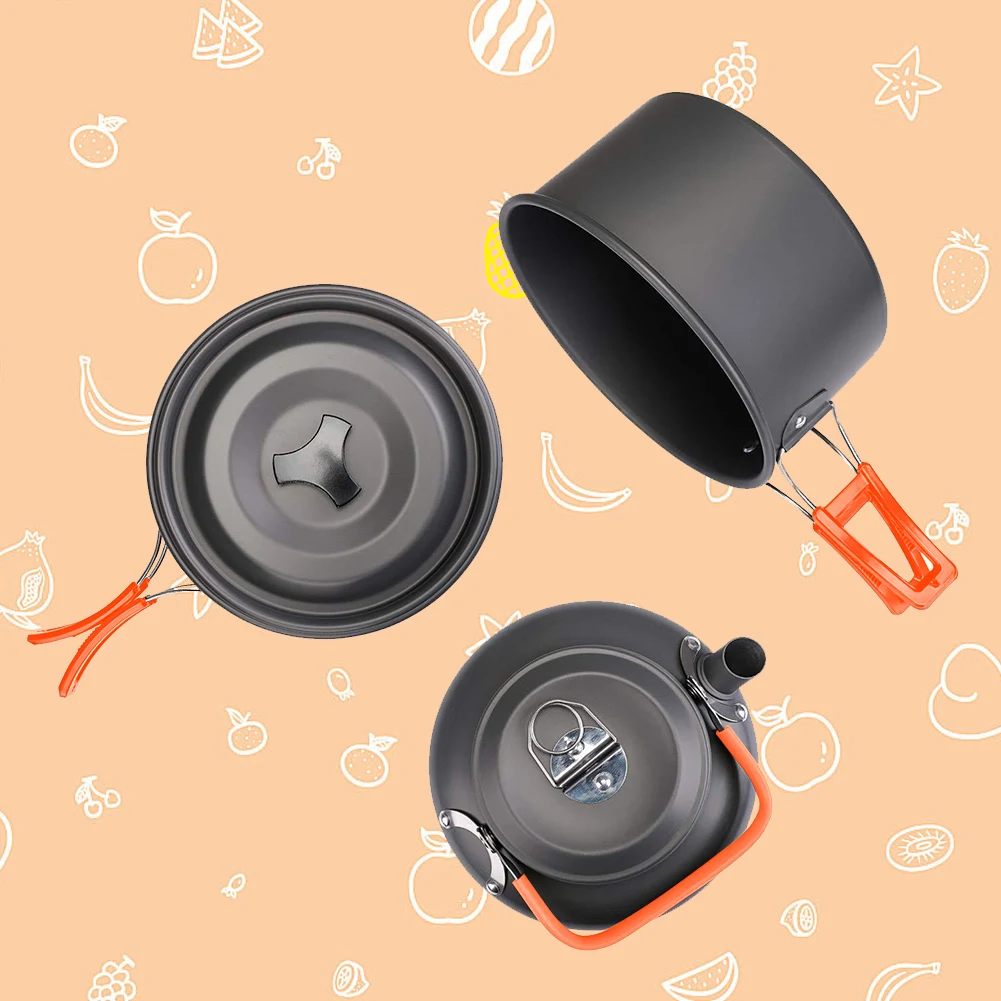 Camping Cookware Kit Kettle Po - Outdoor Camping Utensils recensie en prijs