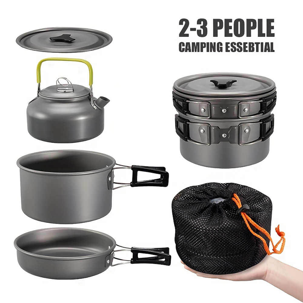 Outdoor camping cookware set m - Camp Cooking Set recensie en prijs