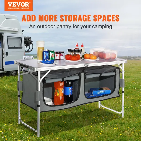 Camping Kitchen Table, Quick S - Outdoor Camping Kitchen Setup recensie en prijs