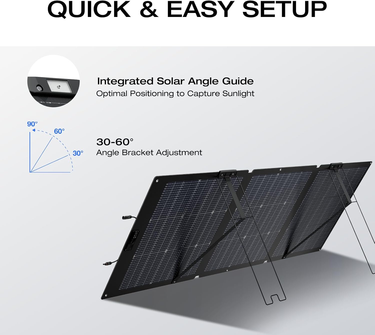 160 Watt Foldable Solar Panel  - Portable Power Station recensie en prijs