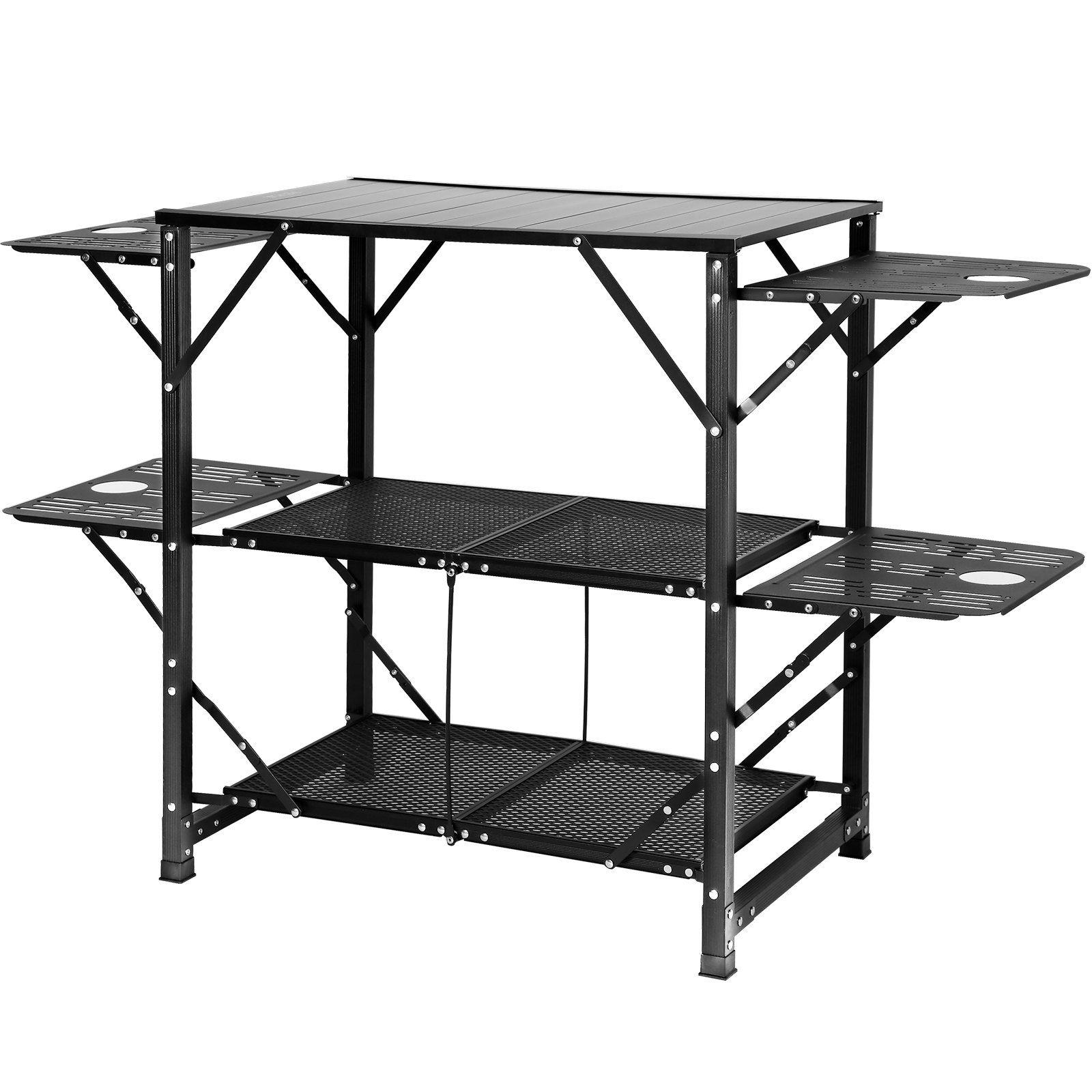 All-in-one 49.6in Aluminum Cam - Outdoor Camping Kitchen Setup recensie en prijs