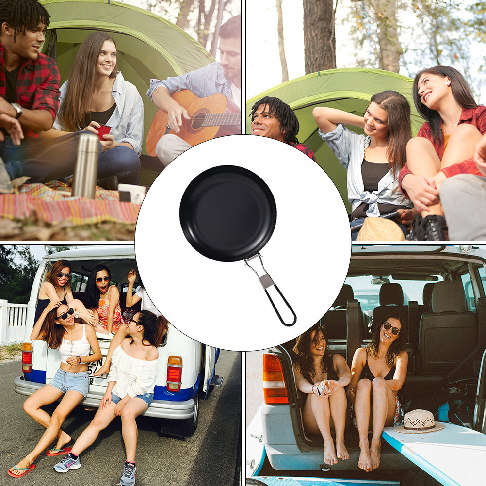 Camping Non Stick Frying Pan 9 - Outdoor Camping Bbq recensie en prijs