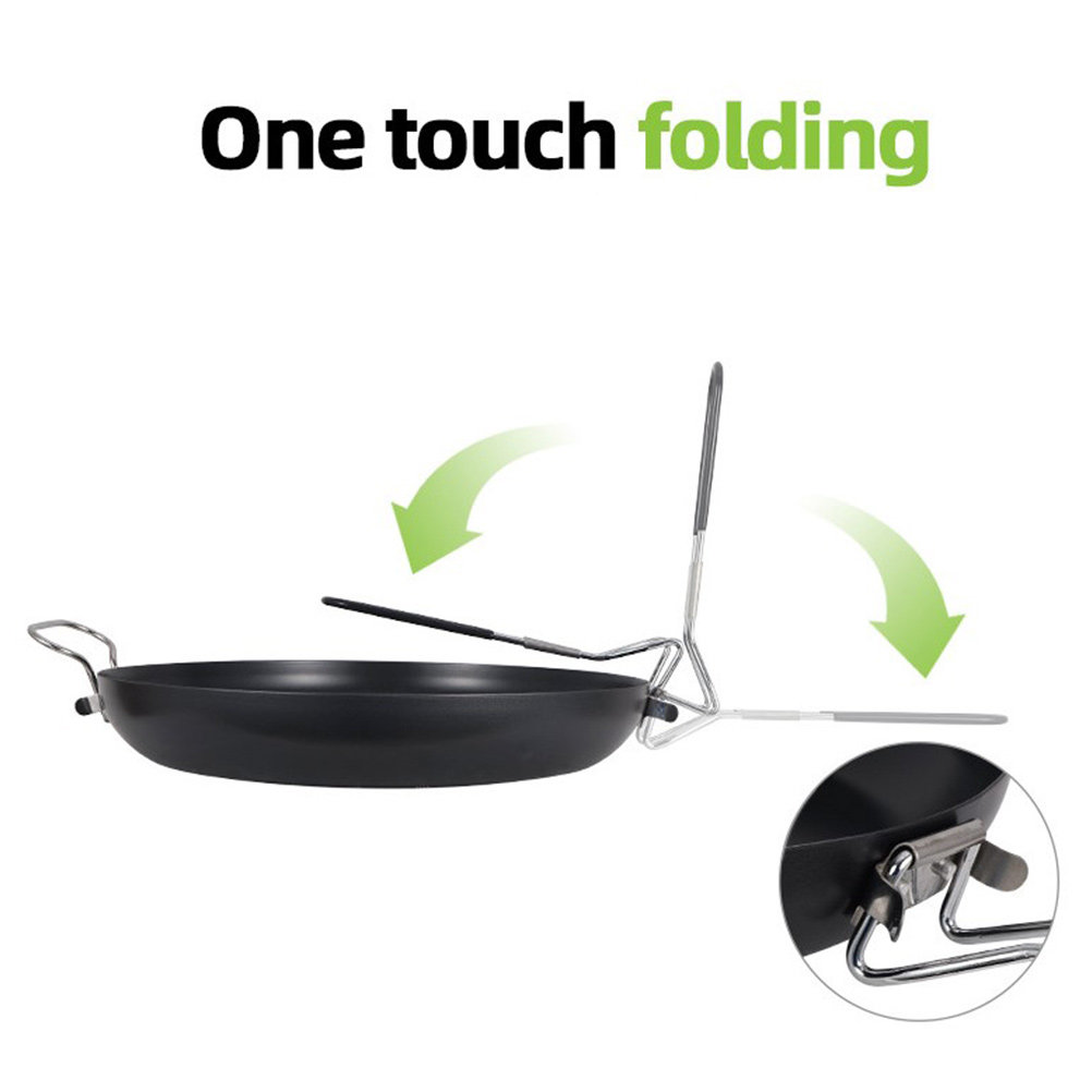 Camping Non Stick Frying Pan 9 - Outdoor Camping Bbq recensie en prijs