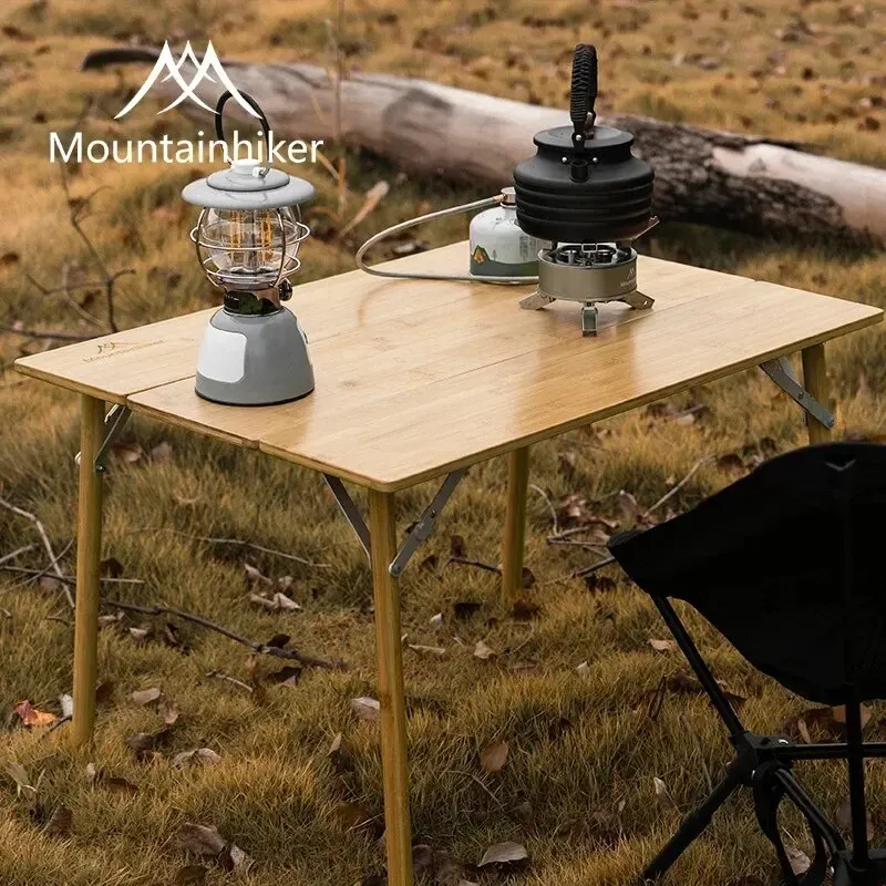 MOUNTAINHIKER 2/3 Bamboo Foldi - Outdoor Camping Folding Table recensie en prijs