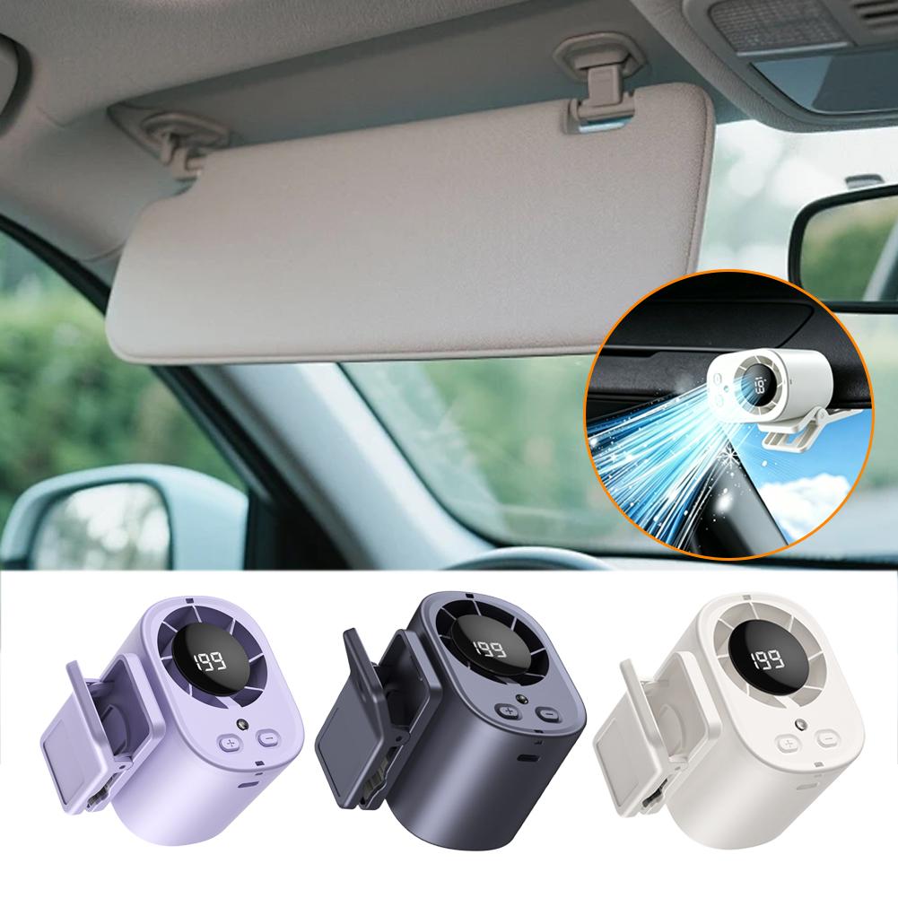 Portable Clip-On Fan with LED  - Outdoor Camping Vehicle recensie en prijs