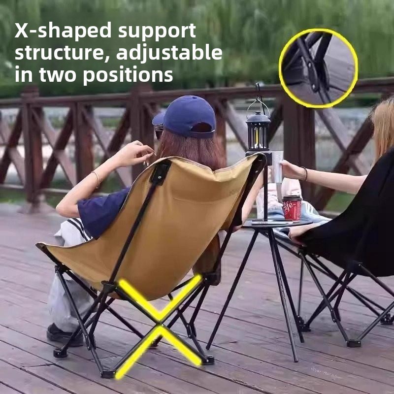 Portable Folding Camping Chair - Outdoor Camping High Chair recensie en prijs