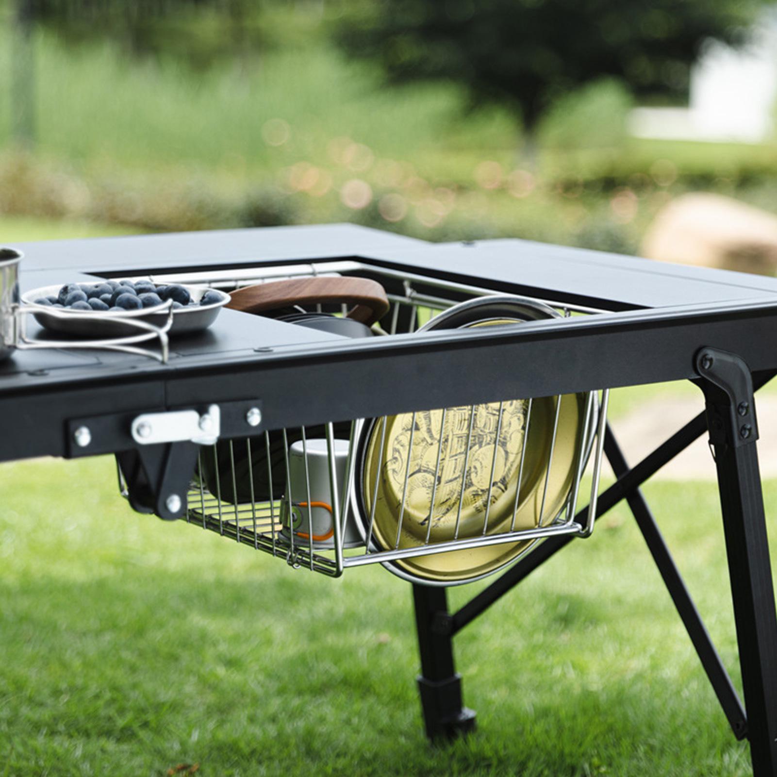 Camping Table Basket Metal Fol - Camp Table Folding recensie en prijs