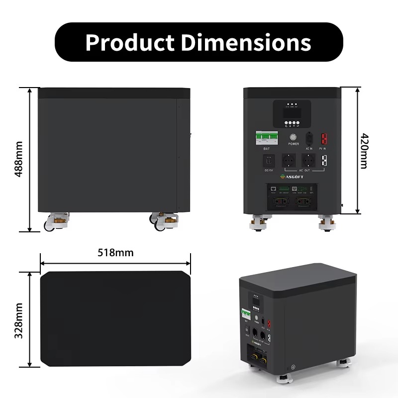 6.6kWh Portable Home Energy St - Portable Power Station recensie en prijs
